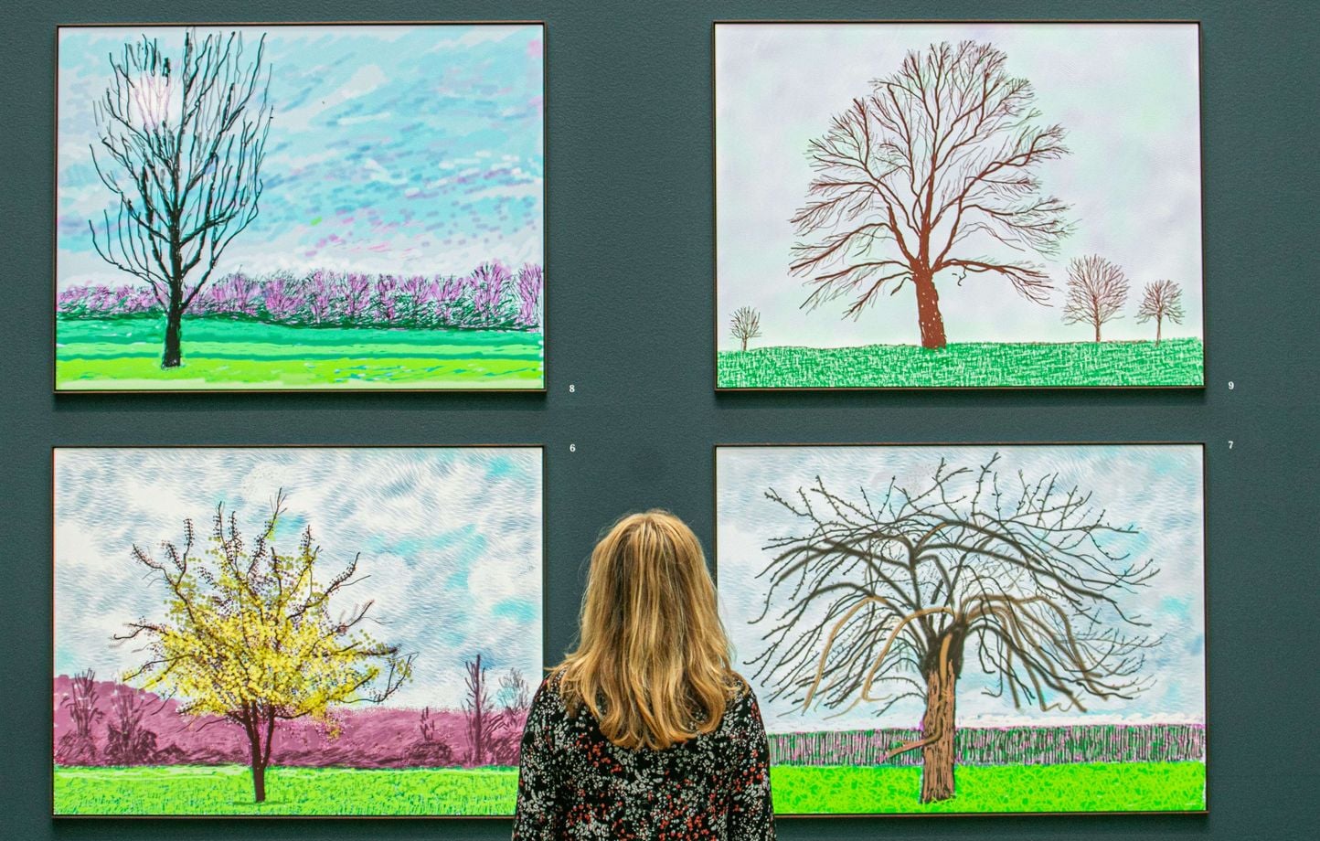 David Hockney, el pintor que hizo de su iPad su paleta artística David Hockney, el pintor que hizo de su iPad su paleta artística